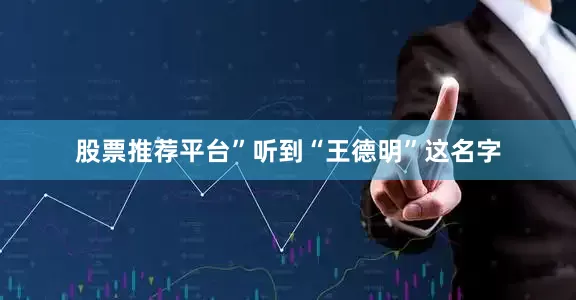股票推荐平台”听到“王德明”这名字